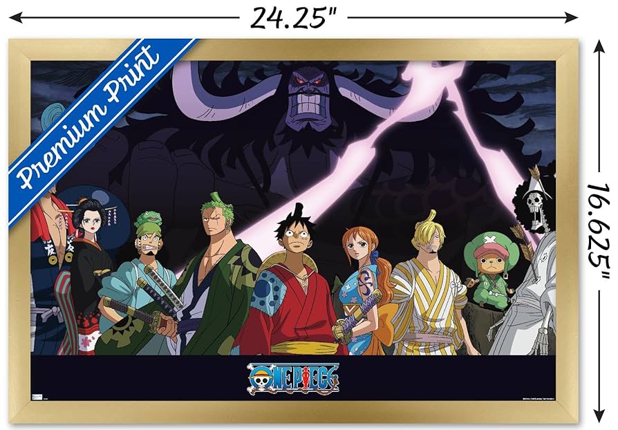Displate ONE PIECE サボ Limited Poster Luffy, Sabo and Ace cheerful play' Poster, picture, metal